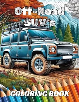 Paperback Off Road SUV's: Coloring Book