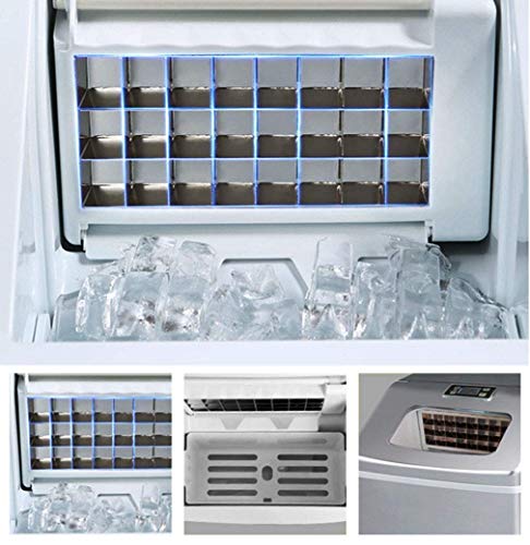 IW.HLMF Automatische Eismaschine Maschine, schnelle elektrische Eiswürfelmaschine tragbare kleine gewerbliche Home… – Bild 3