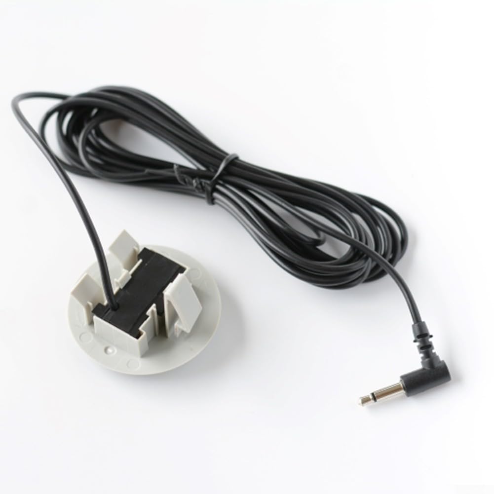 Lecreatekit Microfono per radio Android, 3 5 mm microfono cablato per autoradio perfetto per radio Android in per BMW e altri modelli