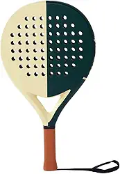 LAPAT Raquete de padel com bolsa de cobertura - superfície de carbono com espuma viscoelástica EVA - raquetes de padel leves