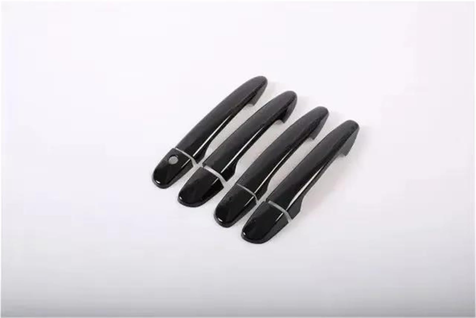 Jtwmty Style 2 For Mazda Cx-5 Cx5 Ke Kf 2012 2013 2014-2022 Abs Chrome Glossy Black Door Handle Cover Trim Car Accessories(Style 2)
