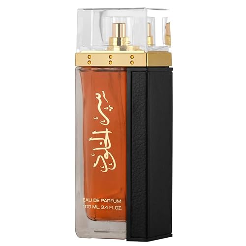 Miniatura 2 de Lattafa Perfumes Ser Al Khulood Gold Eau de Parfum Spray para Unisex, 3.4 onzas