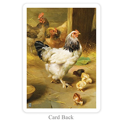 Baraja de Naipes Poker Prospero Art Chickens miniatura 4