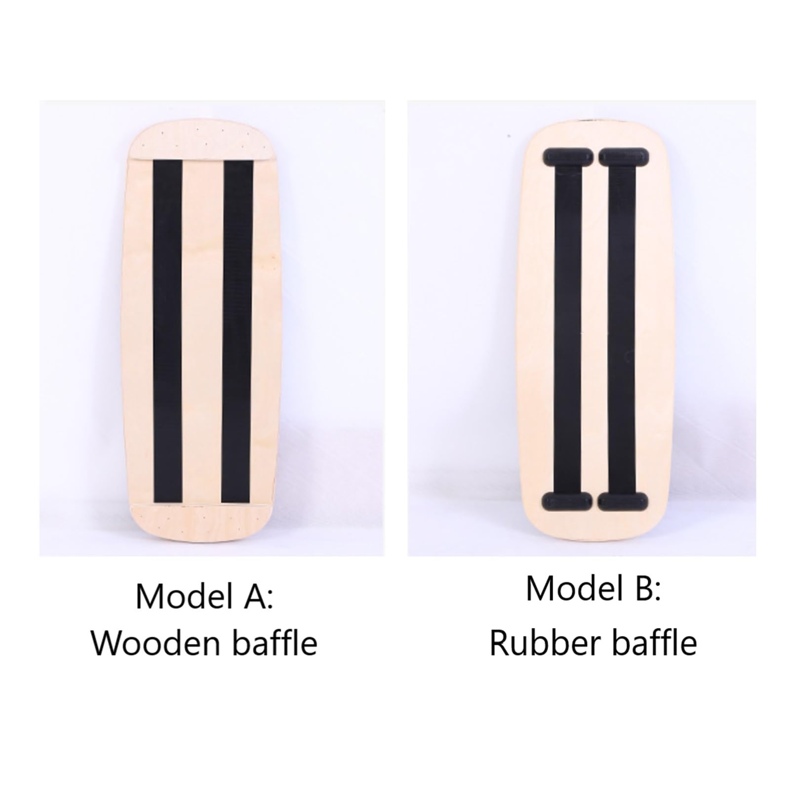 Tabla de Equilibrio con Rodillo de Corcho, Tabla de Entrenamiento de Madera for Ejercicio de Yoga/Baile/Fitness, Equipo de Ejercicio físico