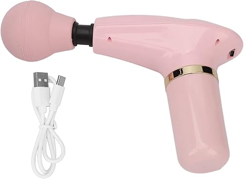 Miniatura 4 de Brrnoo Mini pistola de masaje, mini pistola masajeadora de tejido profundo muscular, carga tipo C, pistola muscular de percusión ligera para