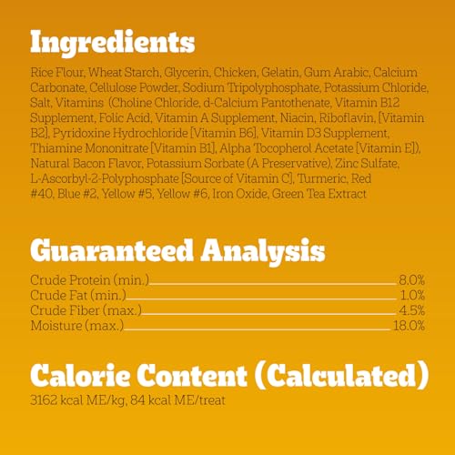 Image of Pedigree Dentastix Dog Dental Treats, Large Breed Dog Treats, Bacon Flavor, 1.67 lb. Bag (32 Treats Total)