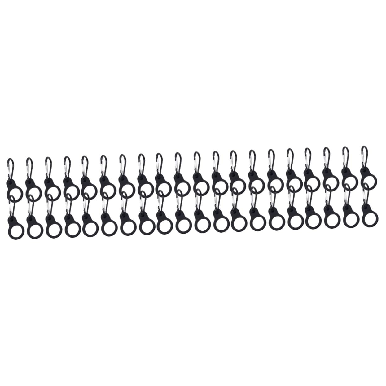 BESPORTBLE 5 Sätze Flaschenhalter Mit Ergonomischem Griff Tragbarer Reisehalter Bergsteigen-flaschenclip Für Sichere Flaschenmontage 8 Stück * 5