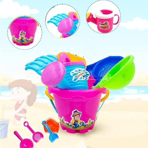 Image of ToyBharat Garden Play Set for Kids - Fun Outdoor Activity | Safe, Lightweight & Easy to Use | Ages 1-6 | Made in India | Multicolour
