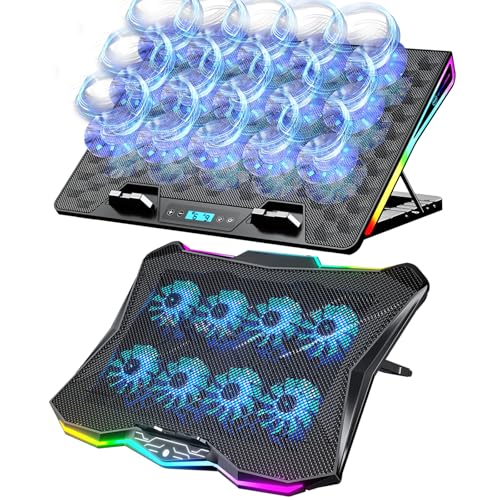 Set de bases para laptop AICHESON con 8 y 15 ventiladores