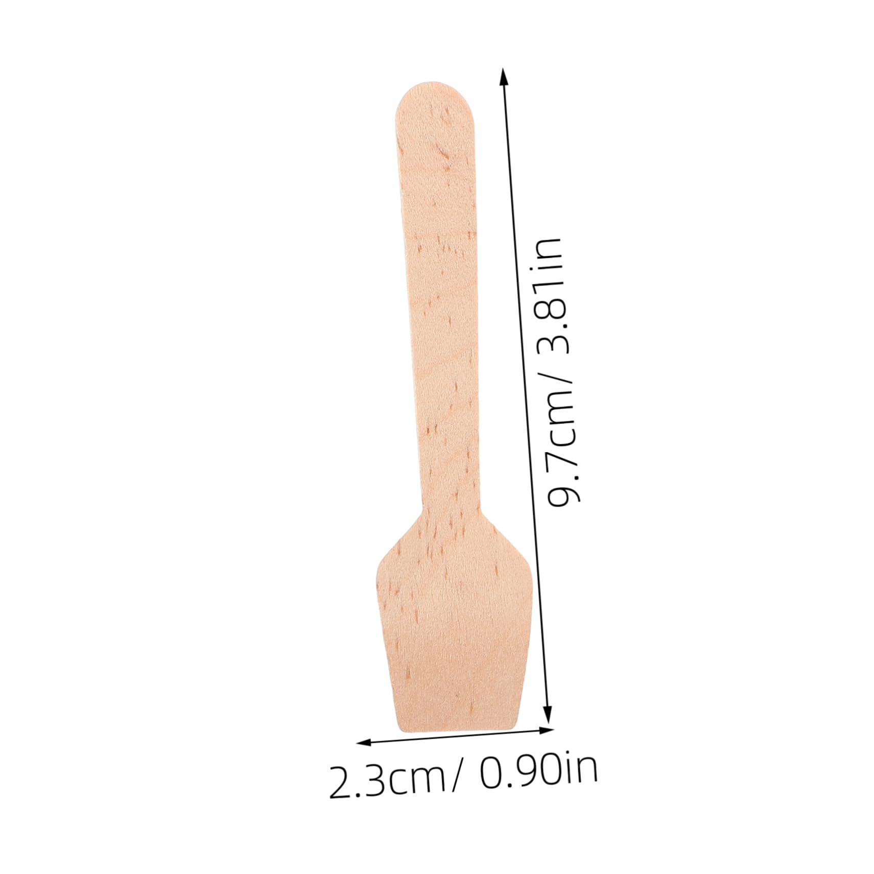 300pezzi Cucchiai Di Legno Usa e Getta Pz Mini Cucchiai Per Degustazione Di Gelati Yogurt Dessert Caffè Feste Catering