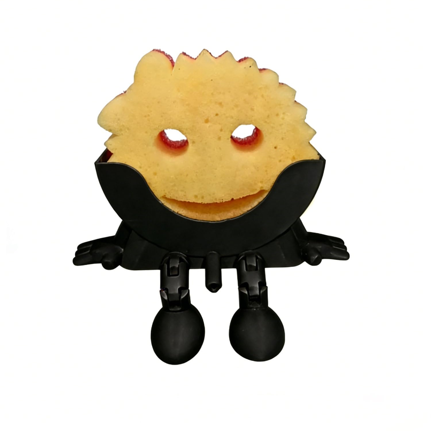 Smiley Sponge Holder Fun Kitchen Decor 3D Printed Sink Organizer for Smiley Face Sponges Quick Drainage Sink Caddy