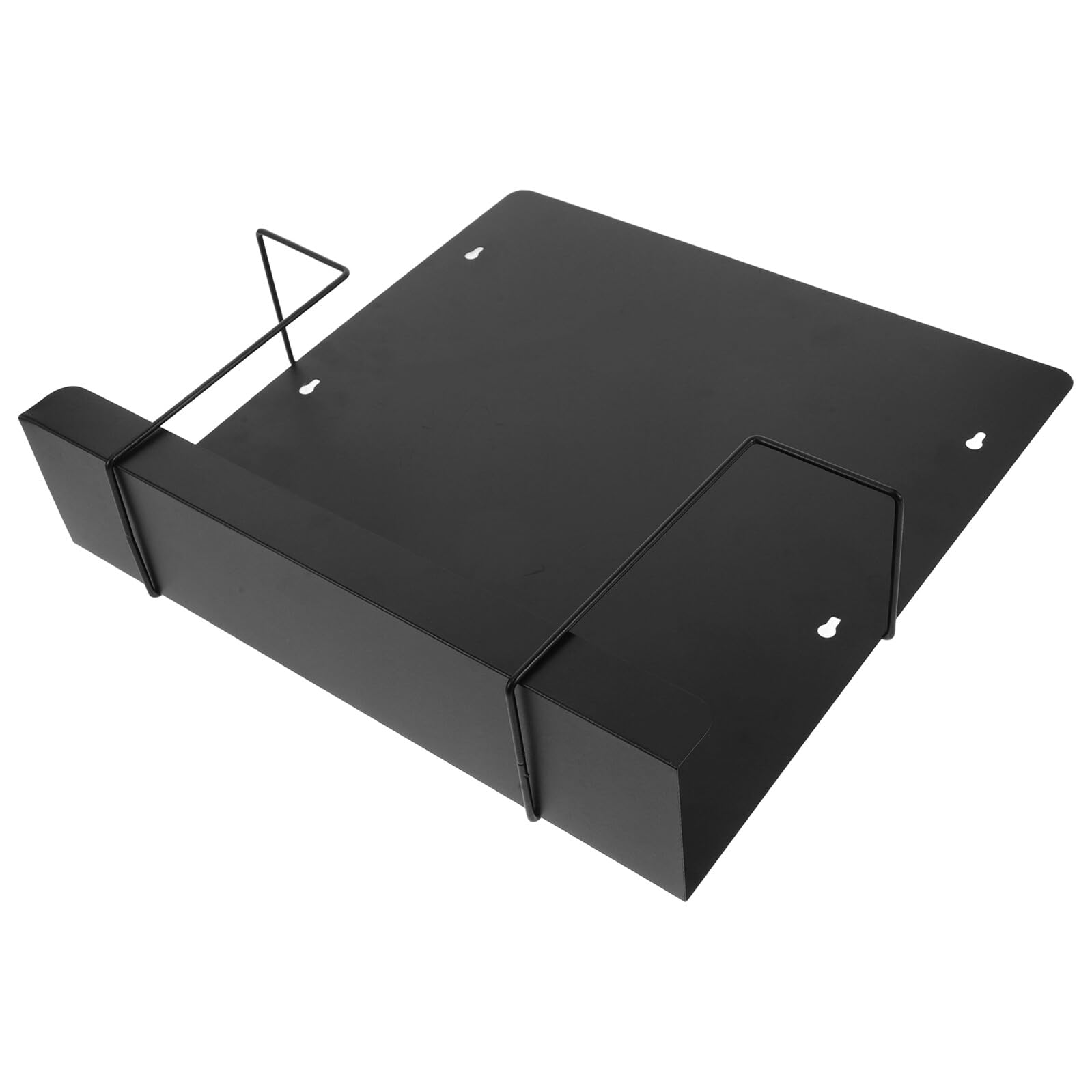 Scaffale Porta Vinili da Parete in Acciaio Inossidabile Organizer Minimalista per CD Dvd e Giochi Supporto Resistente e Antiruggine per Camera e Soggiorno Design Moderno ed