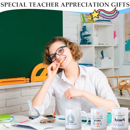 Set de 6 Mugs para Profesores de Cerámica 11 oz Multicolor miniatura 5