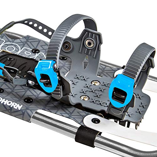 Wildhorn Outfitters Sawtooth Snowshoes for Women, Mens, and Youth. Fully Adjustable Snowshoes Bindings, Lightweight Material, Hard Pack Grip Teeth - Thumbnail 7