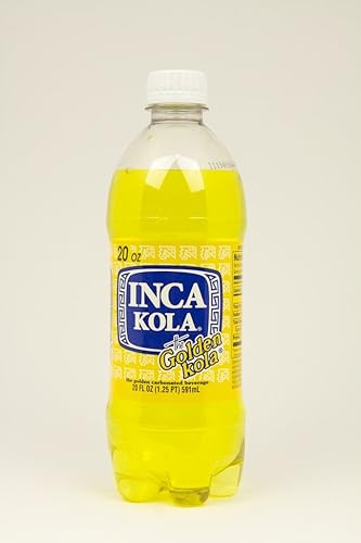 Inca Kola Botellas 20 onzas líquidas (Paquete de 24)