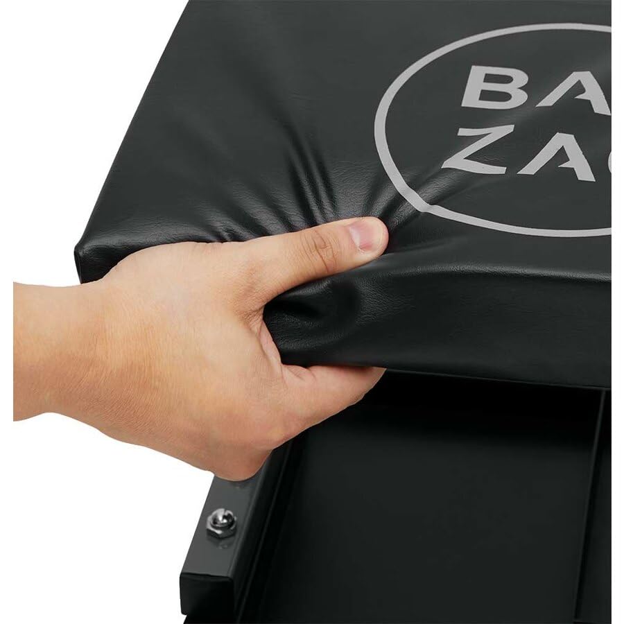 BALZAC Sgabello per Officina Seduta da Meccanico | Vassoio Portautensili Integrato | Sgabello da Officina con Ruote | Altezza Regolabile | Carico 135kg
