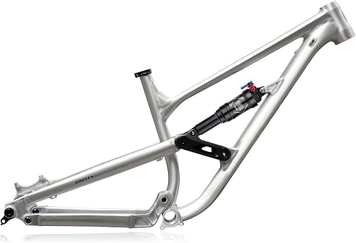 27.5/29ER Full Suspension Disc Brake Frame 15/16.5/18" Mountain Bike Boost Frame 12*148mm Thru Axle 170-190mm Travel DH/AM/FR/Enduro Aluminium Frame With Rear Shock AbsorberSilver,29*16.5in