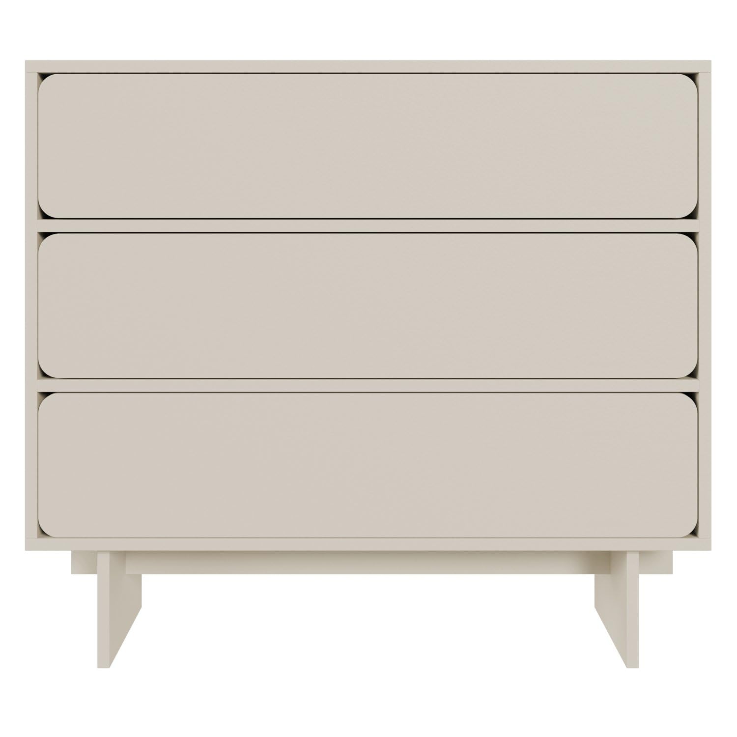 Selsey Wuwu - Cassettiera con 3 cassetti, 101 cm, colore: Grigio