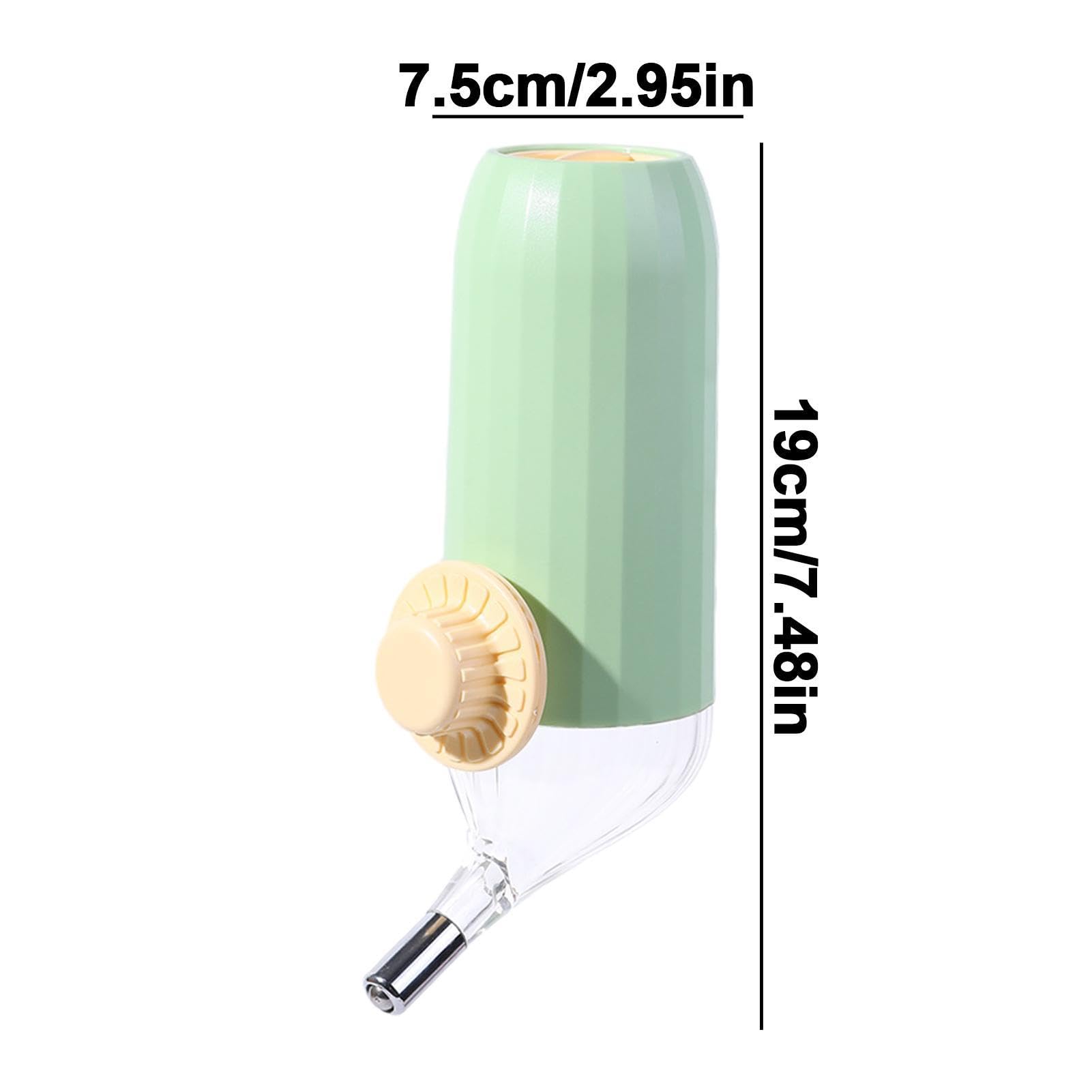 Botella de agua para hámster para tanque de vidrio, botella de agua sin | Accesorios para hámster, cobaya, botella de agua para animales