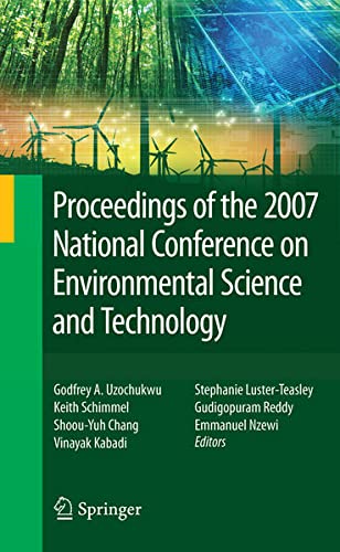 Buy Proceedings of the 2007 National Conference on Environmental Science and Technology — BookShops.in