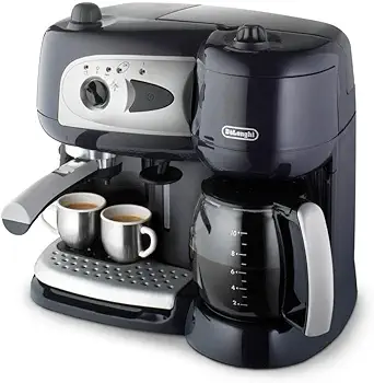 DeLonghi BCO 260.CD.1 Independiente Manual - Cafetera (Independiente, Cafetera combinada, 2,6 L, Dosis de café, De café molido, Negro)