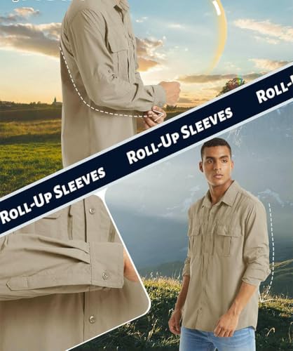 Chemises cargo homme légères pour vivre pleinement vos passions en plein air