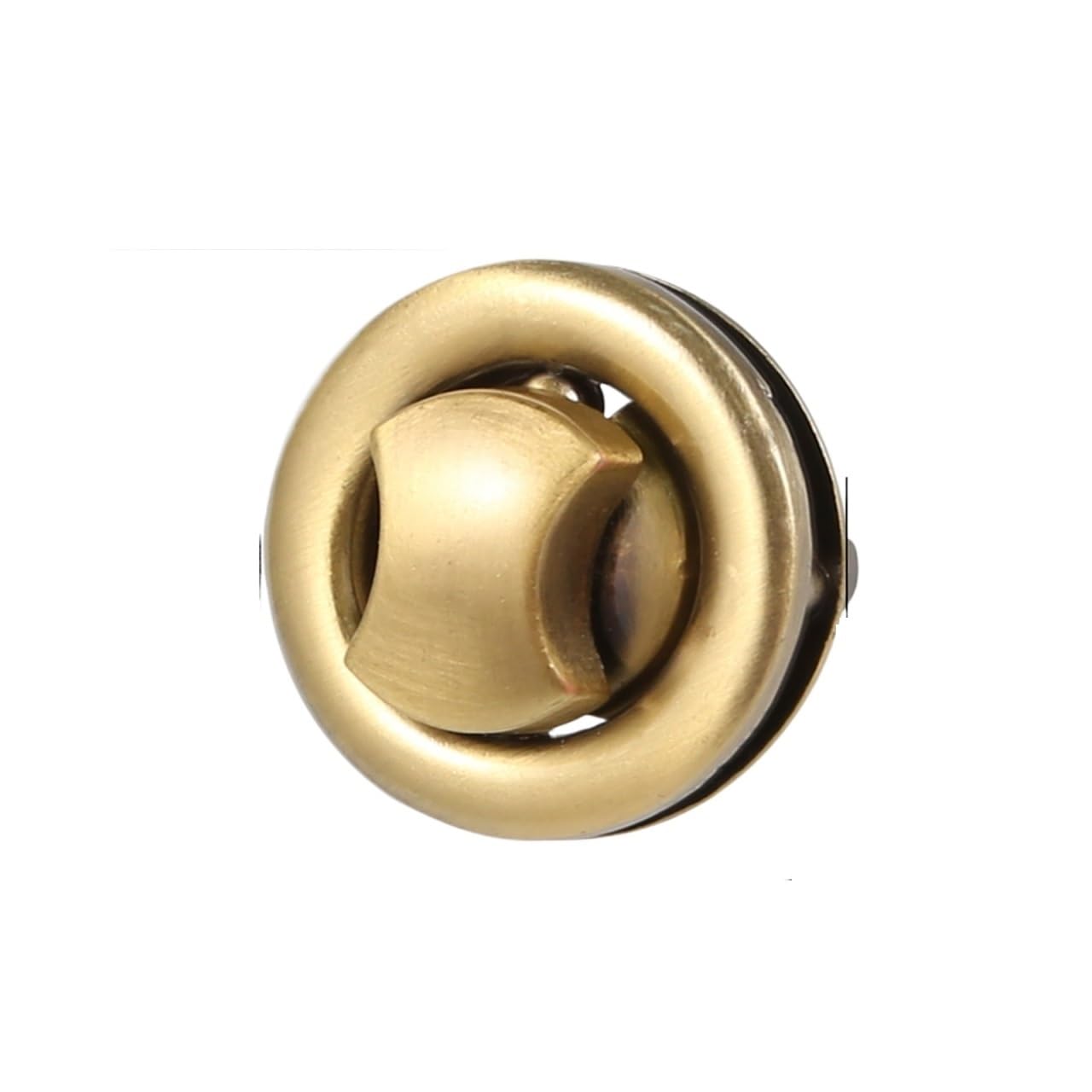 PVUVTNAHW 10pc 3.2CM Metal Round Bag Turn Lock Twist Clasp Leather Craft For Handbag Shoulder Purse DIY Hardware(Cinnamon)