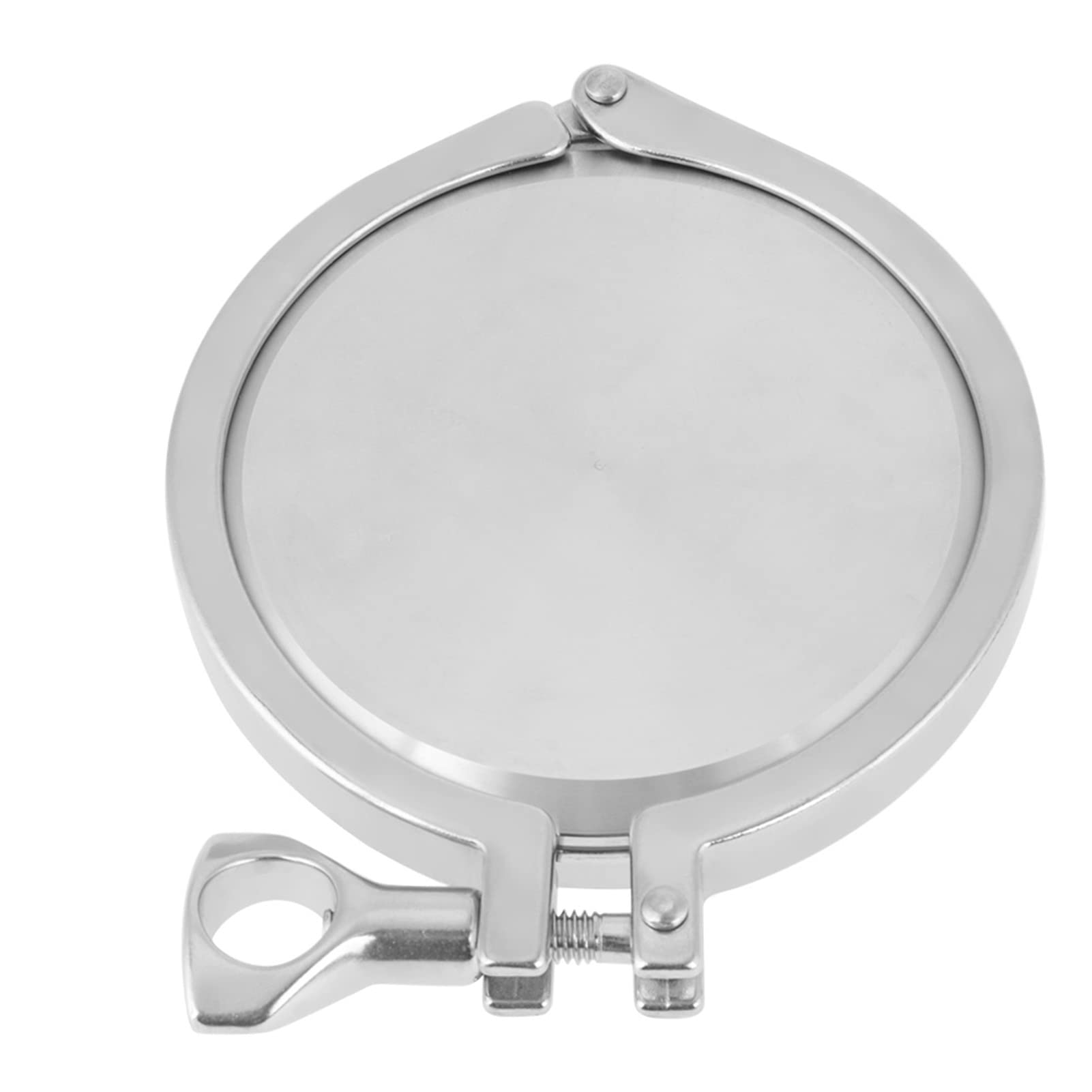 1 set raccordi per tubi sanitari in acciaio inossidabile 102mm 4 "guarnizione morsetto ghiera saldata tappo terminale