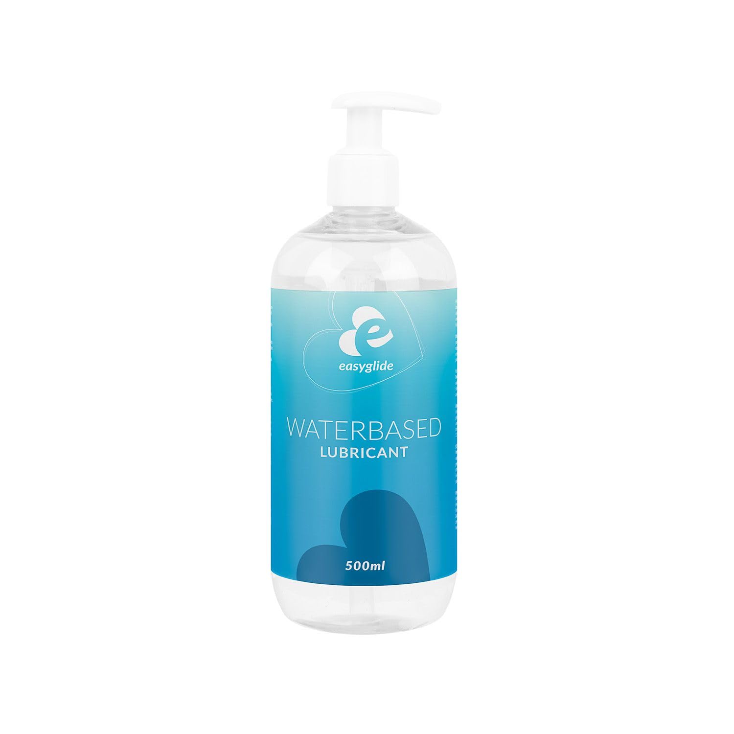 EasyGlide Water Based Lubricant – Compatible with Latex and Silicone – Non Sticky Waterbased Lube – 500ml