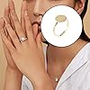 60 Pcs Adjustable Ring Blanks for Jewelry Making, 3-Color Stainless Steel Flat Base Craft Rings for DIY, 20Pcs Each in Silver Gold Rose Gold #3