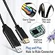 YUWJOOWEE USB zu HDMI Adapter, USB 3.0/2.0 auf Hdmi Kabel 1.5m, HD 1080P Video Grafikkabel Konverter für PC, Laptop HDTV TV, Kompatibel mit Windows XP/10/8/7