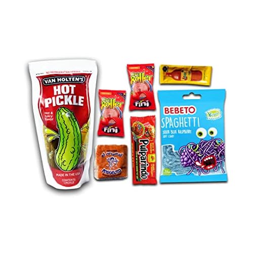 'Tubbees Classic Chamoy Pickle Kit, Van Holten's Pickle and Fizzy Roll