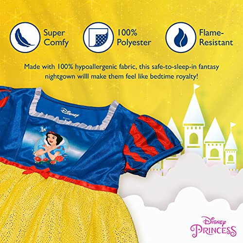 Disney Girls' Princess Fantasy Gown Nightgown, Lovely Snow White, 8 #TOP2