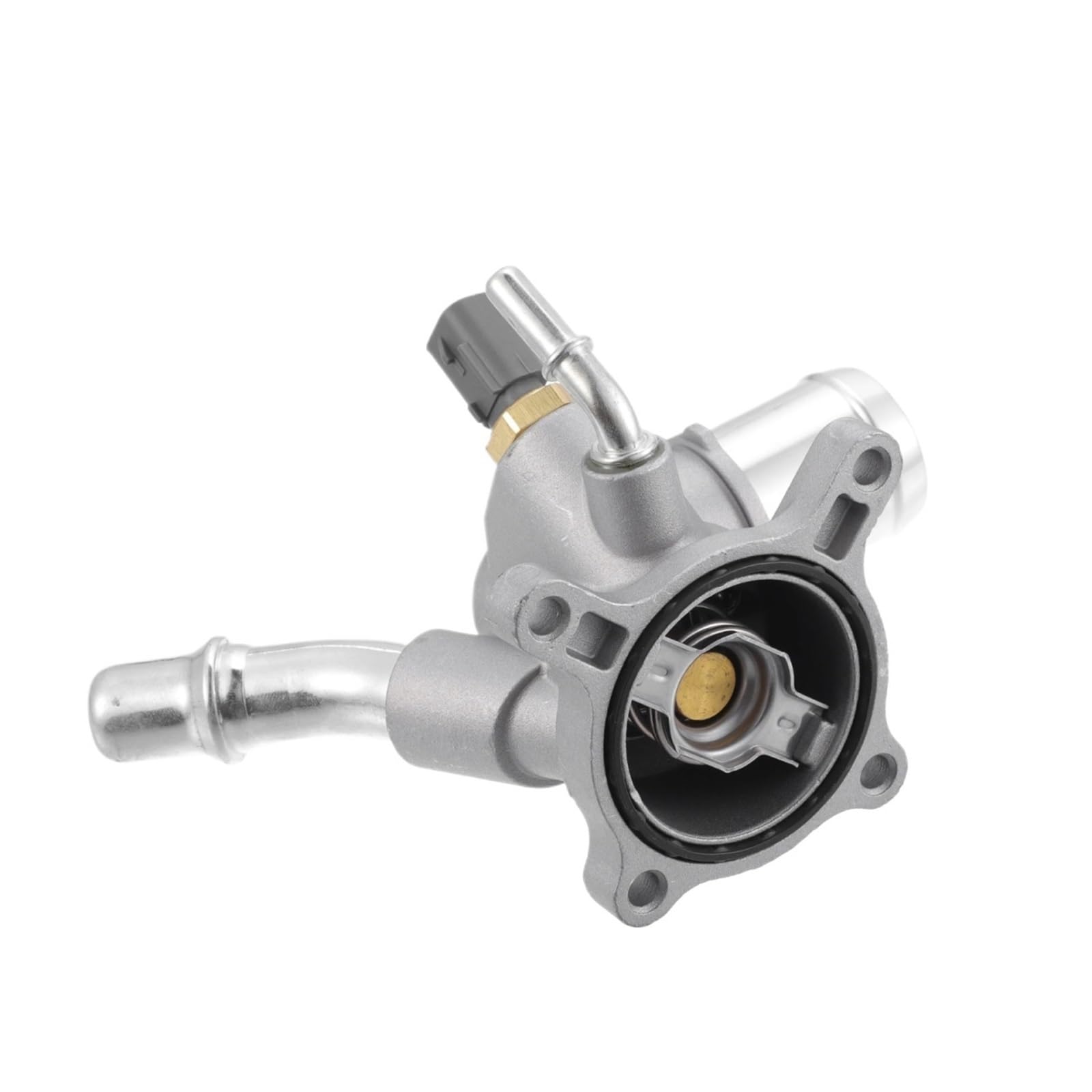 Auto Engine Thermostat Compatible With Jeep For Cherokee 2014-2021 For Compass 2018-2021 816-194 5047263AB 5047263AC Engine Coolant Thermostat Housing Assembly