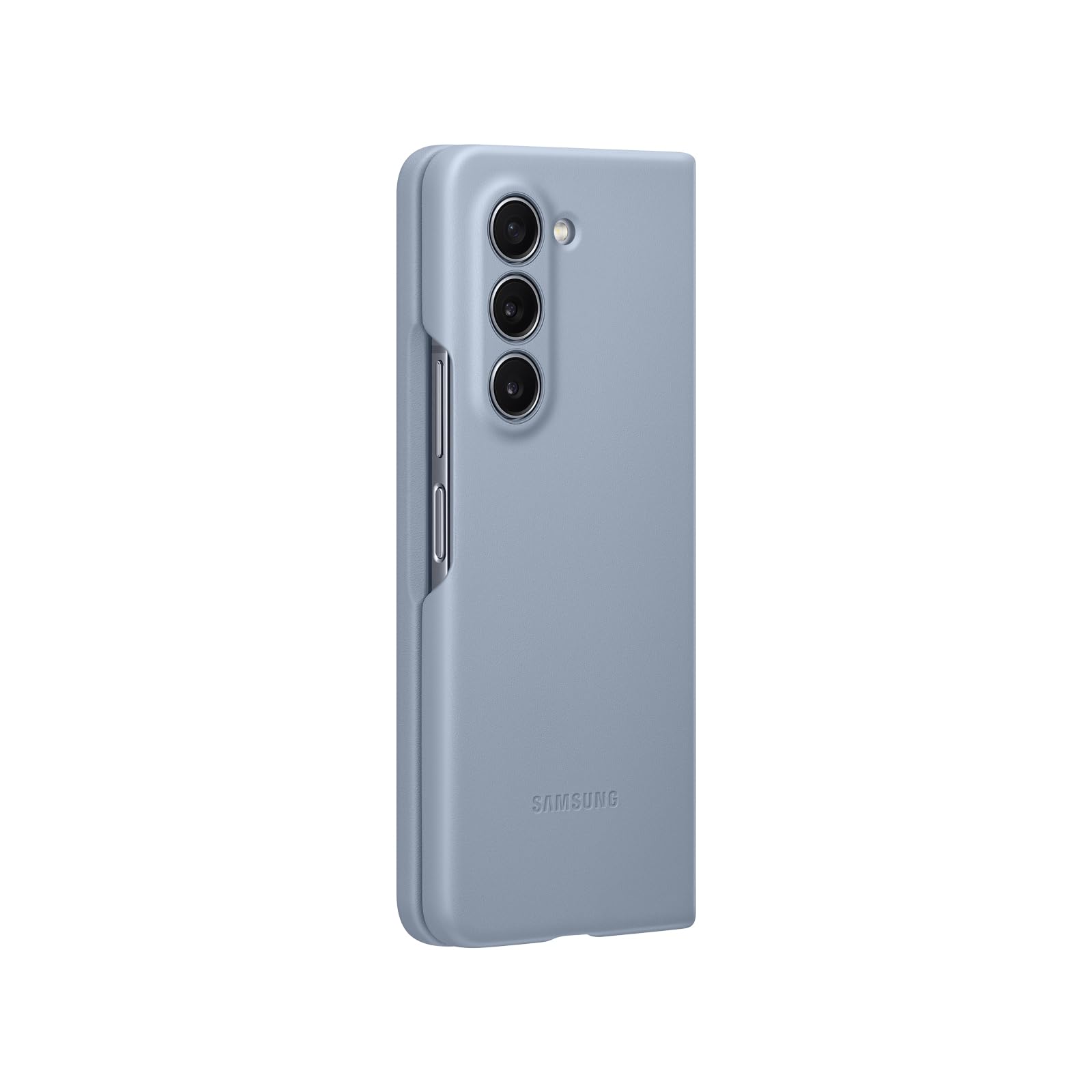 Samsung Galaxy Z Fold5 本体 アイシーブルー(ケース付き) Amazon.co.jp: Galaxy Z Fold5 Eco-Leather Case｜ブルー