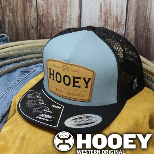 Image of HOOEY Men's Trip Logo Trucker Cap - 2408T-BLNV One Size Light Blue