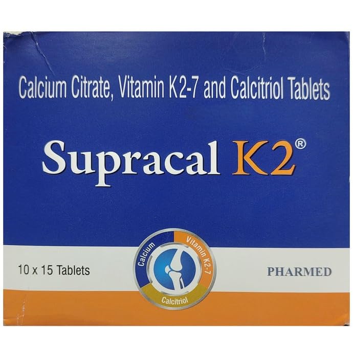 Image of Supracal-K2 - Strip of 15 Tablets