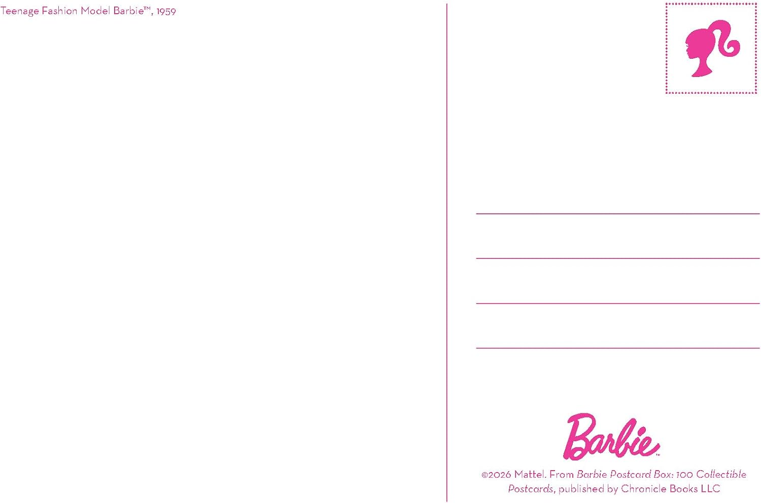 Barbie™ Postcard Box: 100 Collectible Postcards
