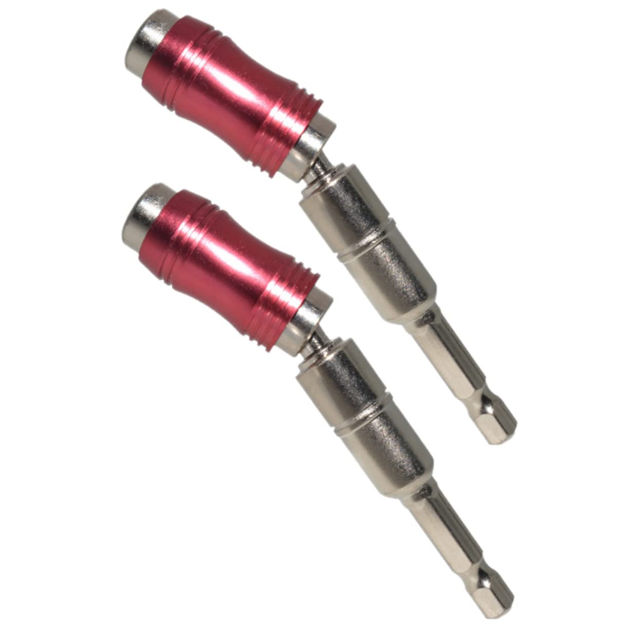 Hemobllo 6stücke Magnetischer Bithalter Mit Flexibler Verlängerung Sechskantschaft Drehbarer Bohrer Für Enge Räume Gerader Oder Schwenkbarer Position Für Akkuschrauber Und