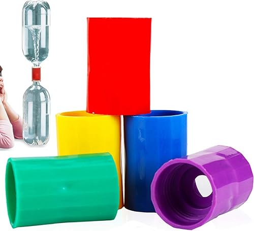 Nanaous 5 piezas de tecnología de producción pequeña DIY Tornado conector segundo conector maravilloso conector Whirlpool demostración de la ayuda