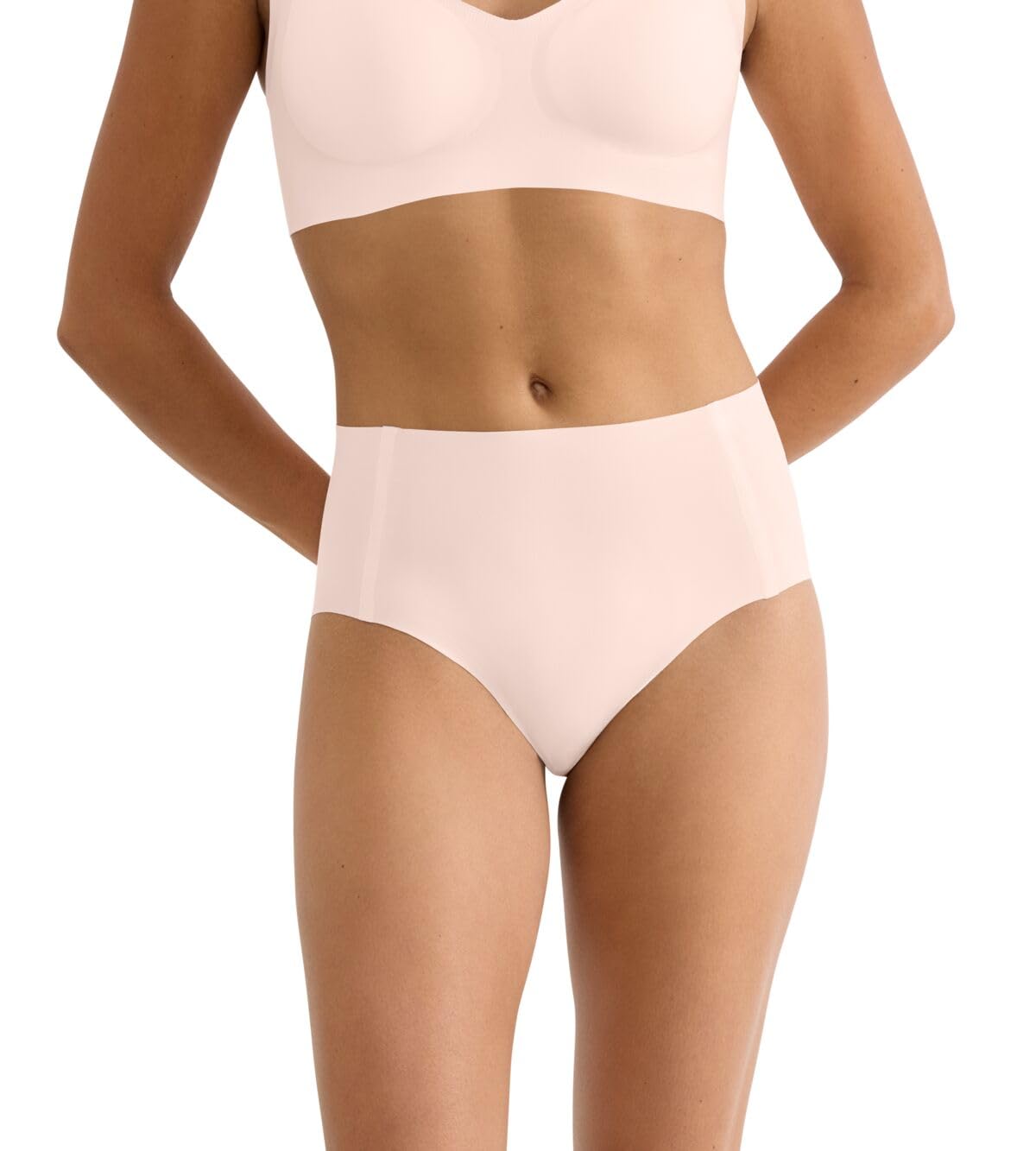 Sloggi Women's Puff Pink Zero Feel 2.0 High Waist, Xs