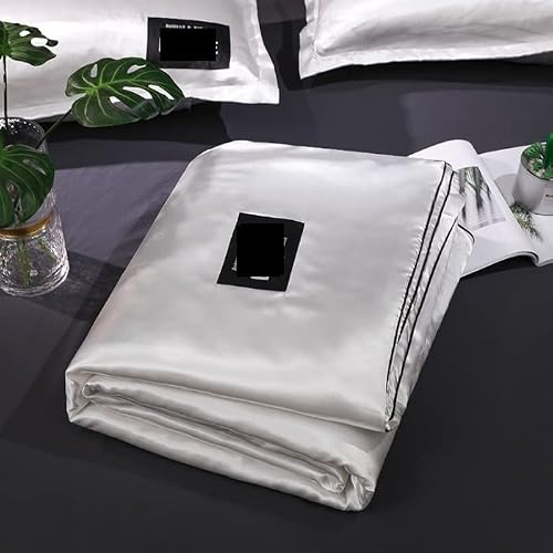 EBzvblxm Cooling Blanket for Summer, Summer Cooling Blanket Polyester Multicolor Multiple Sizes(White,200x230cm)