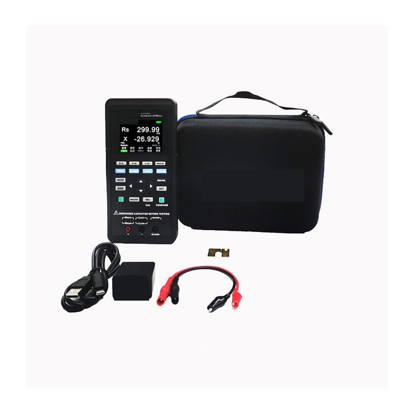Medidor LCR portátil Digital de Mano 1833C Probador de Resistencia, capacitancia e inductancia LCR con Puente Digital portátil | 1832C