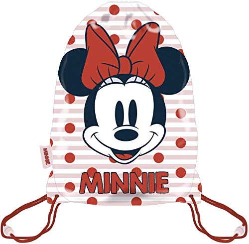 Mochila Saco con Cuerdas Gym Minnie Mouse: 44x33 cm