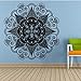 Produktbild 57X57cm Mandala Blume Indische Schlafzimmer Wandtattoo Kunst Aufkleber Wandhaupt Vinyl Familie Wandaufkleber Ausgangsdekor