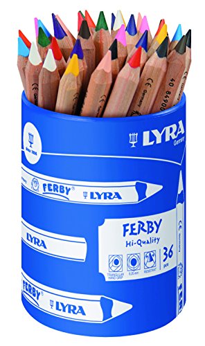 Lyra Ferby redonda caja de 36 lápices de colores