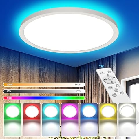 Plafonnier LED Dimmable YiLaie 24W Cover