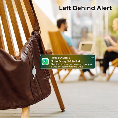 Image of Zebronics One Tag, Worldwide Tracking Device for iOS, Apple Find My, Upto 1 Year Battery, BT v5.3, Anti-Lost & Loud 80dB Alert, No SIM Needed, MFi Certified, for Keys, Wallets, Luggage, Gadgets, etc.