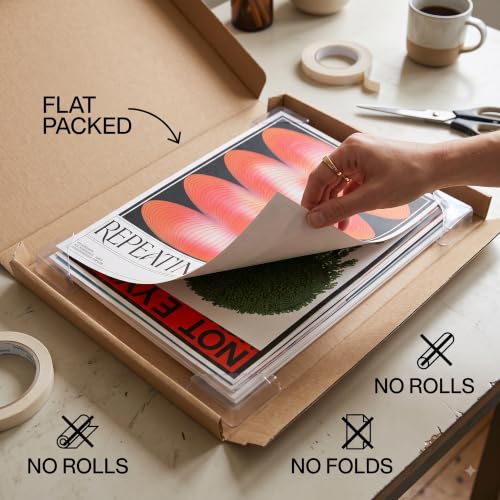 Image of 15 Piece Abstract Aesthetic Poster Set | 300 GSM Multi-Sized Wall Posters with Adhesive Tape | Modern Art, Graphic & Colorful Prints for Bedroom, Room Decor, Home Decor, Living Room & Wall Art