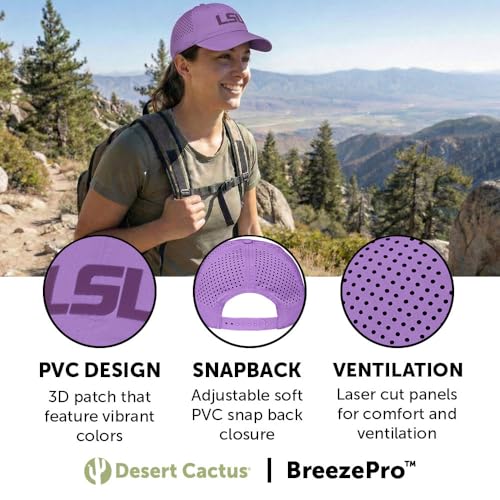 Desert Cactus LSU Snapback Hat miniatura 3